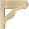 Ekena Millwork Funston Craftsman Rough Sawn Outlooker, Douglas Fir, 6"W x 14"D x 14"H OUT06X14X14FST04RDF - alternate 3